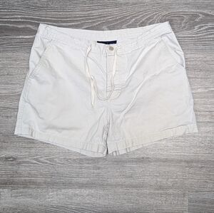 GAP | khaki shorts [button fly + drawstring]